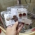 PVC Transparent Jewelry Bag Earrings Ear Studs Accessories Buggy Bag Cute Sealed Small Bag Ring Packaging Bag