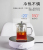 Heat-Resistant Extra Thick Glass Teapot with Does Not Stainless Steel Tea Strainers Household Borosilicate Glass Little Teapot Teapot Set