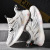 2021 New Fashion National Fashion Popcorn Sock Shoes Ultra-Light Trendy Shoes Men's Shoes Korean Casual Sneakers Cross-Border