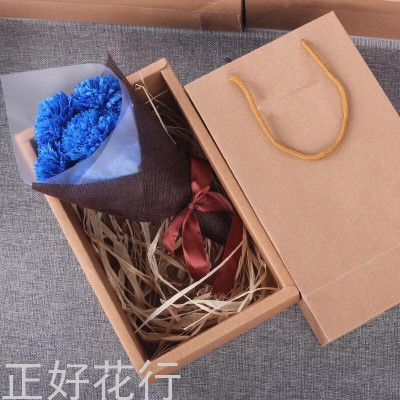 Factory Direct Sales Creative 7 Carnation Bouquet Mother's Day Teacher's Day Gift Wedding Gift Business Gift