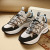 2021 Internet Hot Men's Shoes Korean-Style Fashionable All-Matching Ins Dad Shoes Retro Low-Top Sports Breathable Casual Shoes