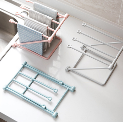 New Foldable Vertical Rag Kitchen Towel Rack