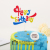 Inserts Happy Birthday Cake Decorative Planting Flags Plug-in Decoration Internet Celebrity Party Dessert Bar English Creative Letters