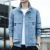 2021spring New Jacket Men's Korean-Style Youth Casual Fashion Stand-up Collar Jacket Men's Fashion Wear