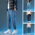 INS Hong Kong Style 2021 New Men's Cropped Jeans Men's Youth Loose Casual Fashion Brand Wide Leg Student