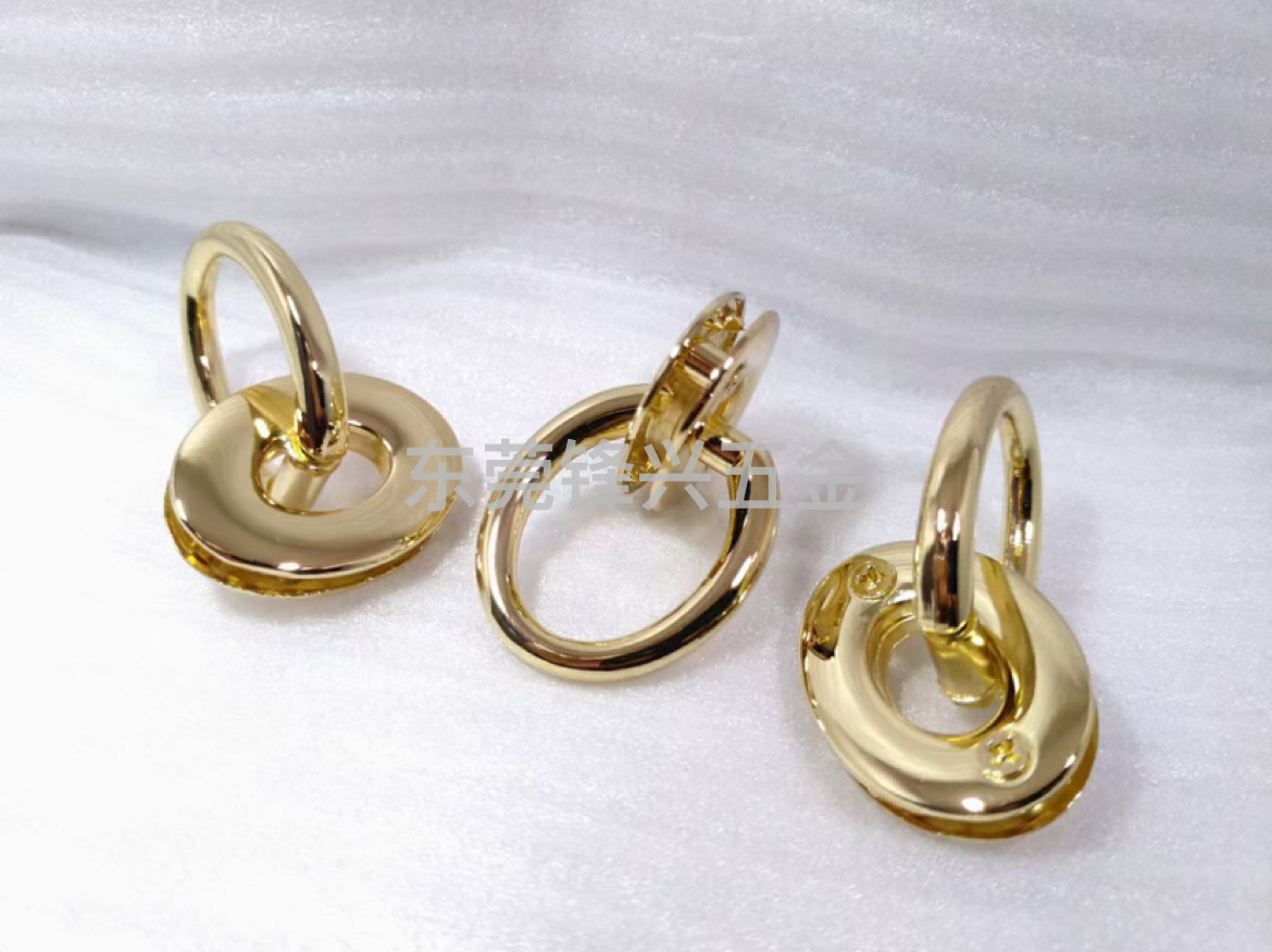 箱包五金配件拱桥类 手提包锌合金拎手连接器 来图定制