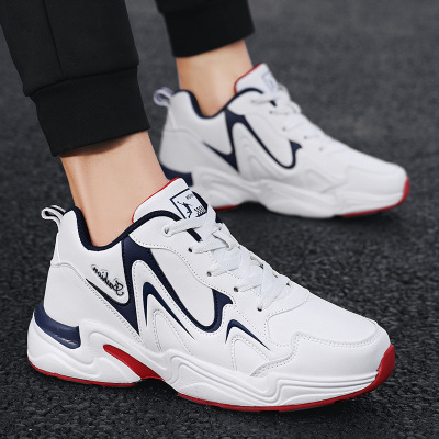 2021 New Autumn and Winter Sports Casual Shoes Men's Shoes Pumps + Cotton Shoes Dad Shoes Outdoor Shoes