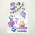 Birthday Shake Sticker, PVC Blister Three-Dimensional Stickers, Children's Decorative Stickers, Phone Stickers, 3D Three-Dimensional Stickers