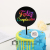 Cake Decoration Supplies Happy Birthday Insertion Baking Cake Topper Inserts Plastic Plug-in round English Color