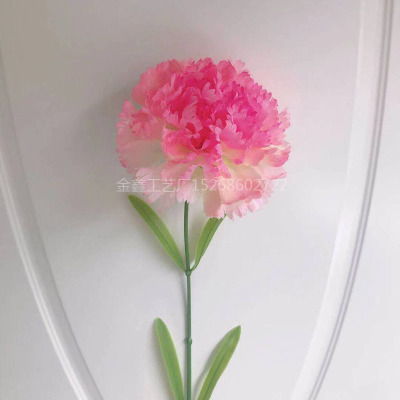  Carnation Artificial Flower Bouquet Mother's Day Gifts Home Garden Decoration Accessories Wedding Party Supplies