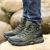 Cross-Border Large Size Middle High Top Worker Boot Outdoor Climbing Boots Men's Waterproof Non-Slip Travel Shoes Hiking Boots Men's Boots Wholesale