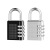 Dormitory Students Gym Cabinet Door Lock Mini Luggage Door Household Small Password Lock Padlock