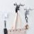 Creative Antlers American Style Home Decoration Hook Special Deer Head Punch-Free Wall Hook Wall Hanging Key Hook