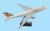 Aircraft Model (47cm Philippine Airlines B747-400) Abs Synthetic Plastic Fat Aircraft Model