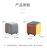 Rubik's Cube Stool Combination One-to-Five Folding Living Room Coffee Table Multifunction Square Stool Household Sofa Stool (Small)