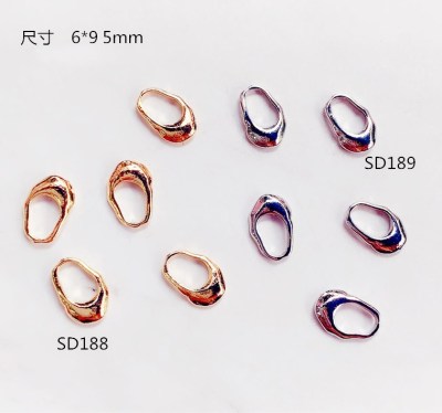 Japanese Style Nail Ornament Metal Jewelry Manicure Jewelry High-Profile Figure Ree Non-Specification Alloy Jewelry