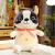Factory Direct Sales Creative Travel Dog Doll Erha Pekingese French Bulldog Doll Dog Plush Toy Pillow Rag Doll