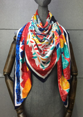 51" Women Square Scarf Silk Like Long Scarf for Women Large Shawls for Headscarf Hair Wraps