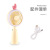 Mini Cartoon Portable 3-Gear Handheld Fan Belt Light USB Charging Student Mute Outdoor Fan