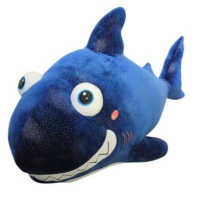 Factory Direct Sales Cartoon Shark Doll Plush Toys Sleeping Bed Pillow Doll Ocean Ragdoll Boy