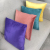 Velvet Solid Color Pillow Cover Rectangular Sofa Cushion Bedside Backrest Waist Pillow Living Room Square Plush Pillow