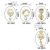 New Nail Ornament Real Gold Color-Retaining Zircon Pendant High-End Private Customization Nail Patch Factory Direct Sales