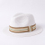 Vacation Hat Men's Spring and Summer Casual All-Match Fashion Straw Hat Bowler Hat Men's British Retro Simple Sun Hat