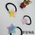 Japanese and Korean Girl Cute Dream Love Five-Pointed Star Rubber Band Jelly Color