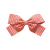 Korean Bow Hair Clips Hair Accessories Children's Plaid Hairpin Japanese Headwear Baby Girl Princess Red Back Head H