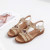 Bohemian Women's Sandals Flat Mid Heel Hand-Woven Young Mother Shoes Soft Bottom Women's Maternity Shoes Slope Beach Shoes