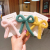 Korean Style New Children's Wool Bow Barrettes Cute Little Girl Embroidered Flower BB Clip Hairwear Side Clip Hairpin
