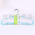 Nordic Style Simple Non-Slip Hanger Plastic Dipping Metal Clothes Hanger Groove Clothes Hanger Multi-Color Optional Household Drying Rack