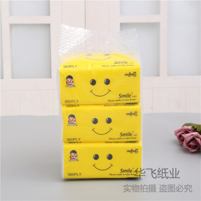 For Foreign Trade-Family Pack Household Affordable Thick Tissue Tissue Pulling Napkin