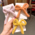 Korean Style New Children's Wool Bow Barrettes Cute Little Girl Embroidered Flower BB Clip Hairwear Side Clip Hairpin