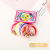 Korean Children's Baby Does Not Hurt Hair Small Rubber Band Hairband for Tying up Hair Girls High Elasticity Colored Headband Female Hair Accessories