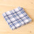 Men's Handkerchief Pure Cotton Sweat-Absorbent Handkerchief 40cm Classic Middle-Aged and Elderly Yarn-Dyed Square Scarf Gift Can Be Customized