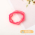 Women's Simple Striped Basic Style Hair Elastic Band Leather Hair Band Japanese Fresh Mori Style Tie Hair Accessories