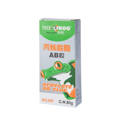 Tree Frog High Performance Glue Car Motorcycle Repair Special Adhesive Plastic Metal Acrylate AB Glue 80G