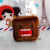 Thickened Japan and South Korea Cute Women's Plush Coin Purse Coin Bag Cartoon Totoro Key Case Square