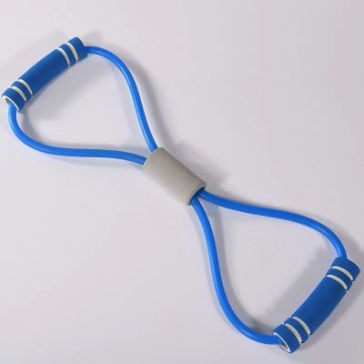 Factory Direct Supply 8 Words Chest Expander Shaping Elastic String Yoga Body Opening Shoulder Beauty Back Stretch Belt Eight Words Pulling Rope