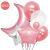 Cross-Border 18-Inch Moon Aluminum Film XINGX Balloon Combo Set Wedding Decoration Supplies Party Birthday Venue Layout