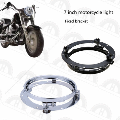 Motorcycle Modified Headlight Bracket 7-Inch Jeep Wrangler Bracket Motorcycle Light Holder round Bracket