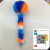 Factory Direct Sales Rainbow Hair Ball with Rainbow Fabric Ballpoint Pen Creative Innovative Design Style Unique Learning Use
