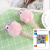 South Korea Stationery Creative Unicorn Shape Quicksand Fur Ball Gel Pen Leather Accessories Cute Cartoon Plush Ball Pen