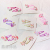 Cartoon Pony Pegasus Barrettes Cute Children's Barrettes 4cm Small Hairclip Shiny Crystal Glitter a Pair of Hairclips Japanese and Korean Clip