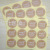 Wholesale Customized Baking Packaging Sealing Kraft Paper Sticker Adhesive Sticker Sealed Sticker