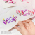 Cartoon Pony Pegasus Barrettes Cute Children's Barrettes 4cm Small Hairclip Shiny Crystal Glitter a Pair of Hairclips Japanese and Korean Clip