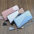 Wallet Women's Bag Long Women's Wallet Multifunctional Clutch Stitching Contrast Color Zipper Bag Cross-Border Hot Sale