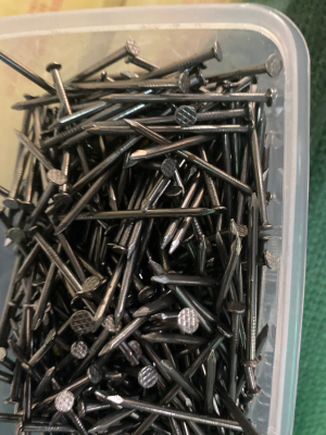 Various specifications of iron nails