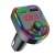 Car MP3 Bluetooth Player Car F6 Card USB Seven-Color Ambience Light Car Bluetooth Hands-Free FM Transmitter
